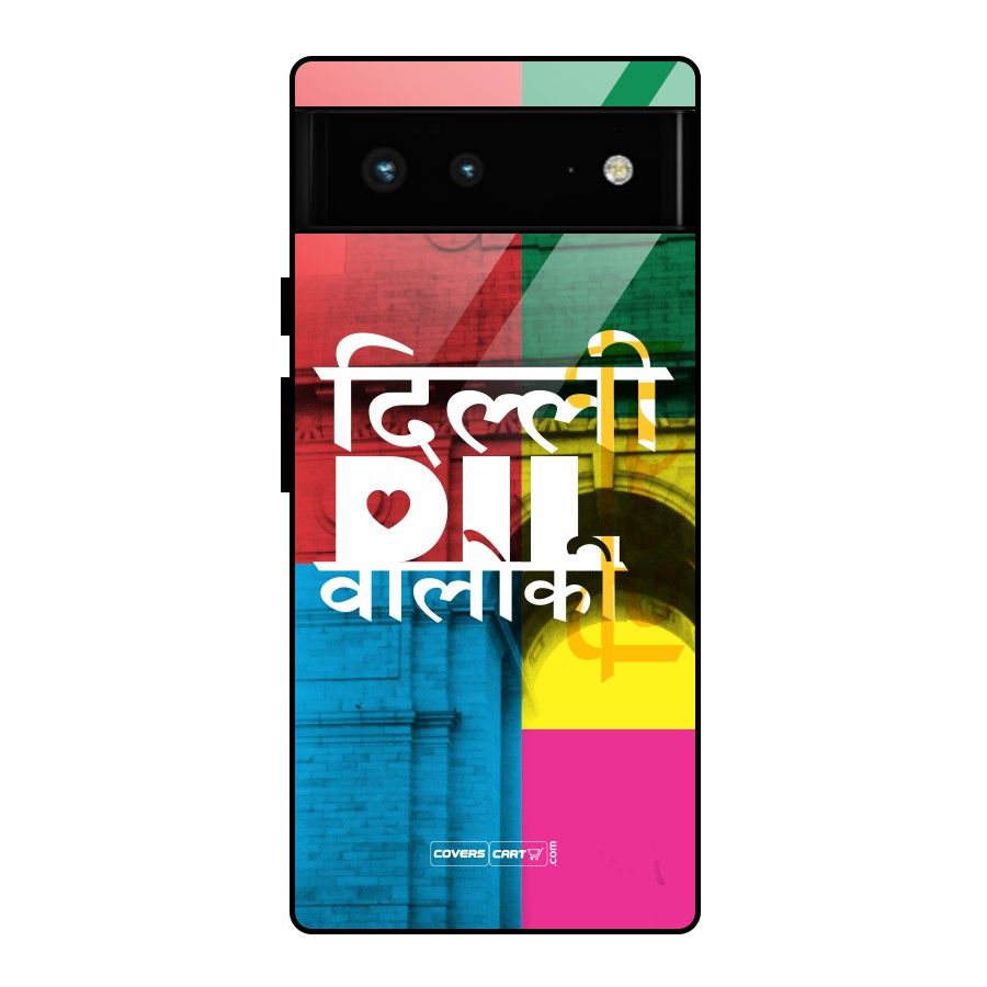 Delhi Citystyle Glass Back Case for Google Pixel 6