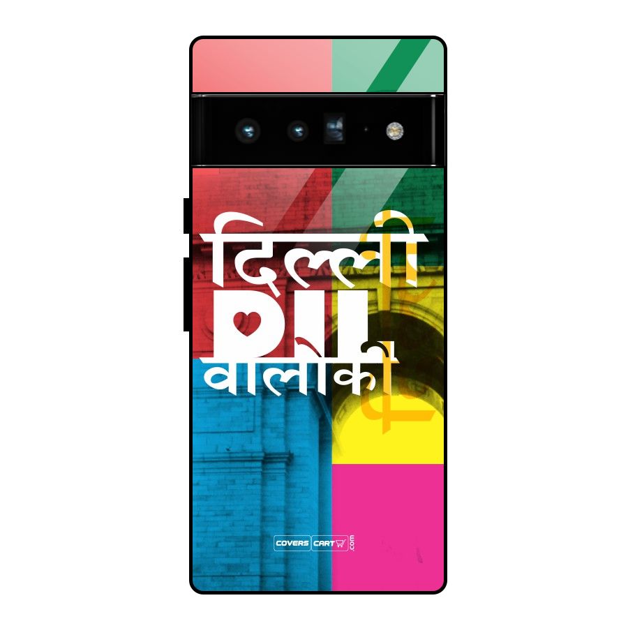 Delhi Citystyle Glass Back Case for Google Pixel 6 Pro