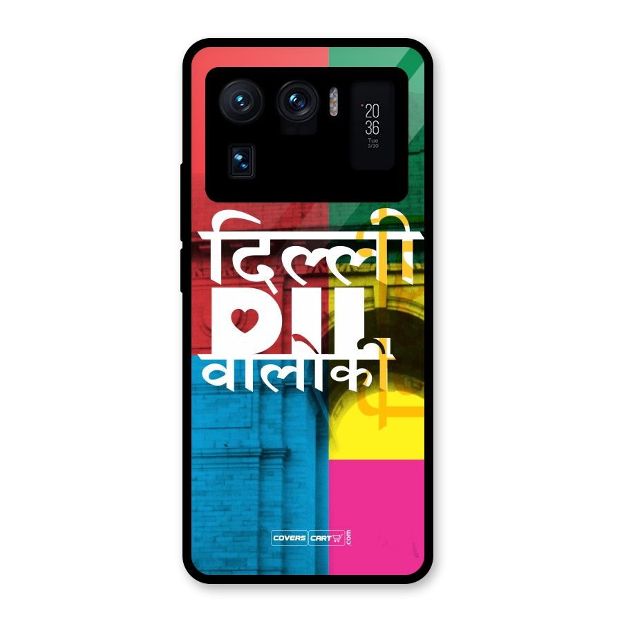 Delhi Citystyle Glass Back Case for Mi 11 Ultra