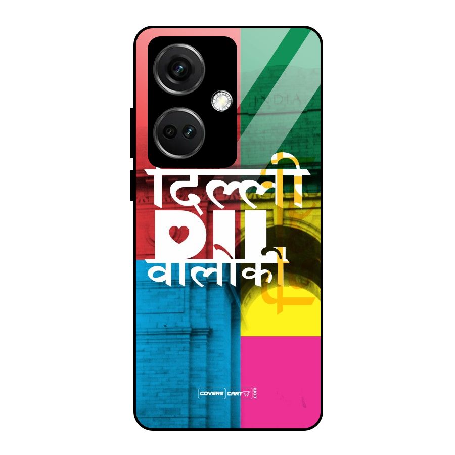 Delhi Citystyle Glass Back Case for OnePlus Nord CE 3 5G