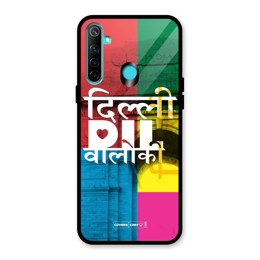 Delhi Citystyle Glass Back Case for Realme 5i