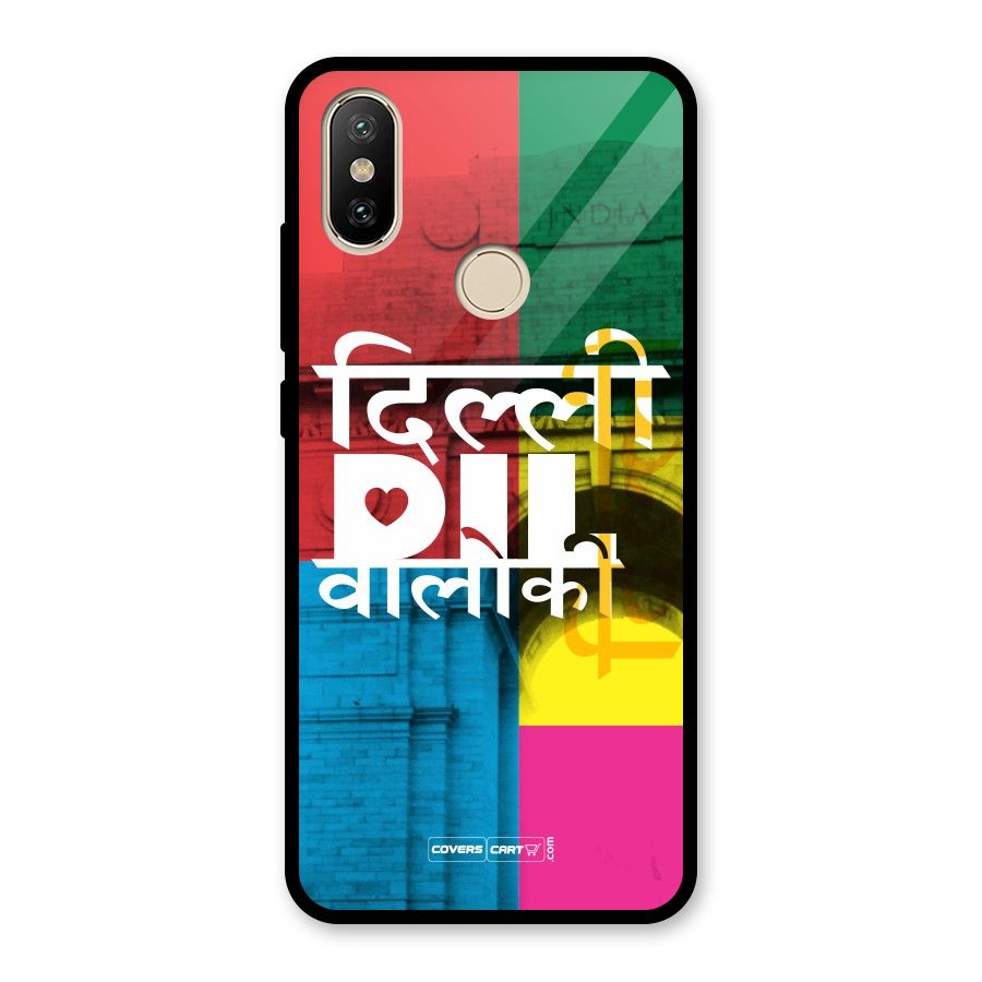 Delhi Citystyle Glass Back Case for Redmi A2