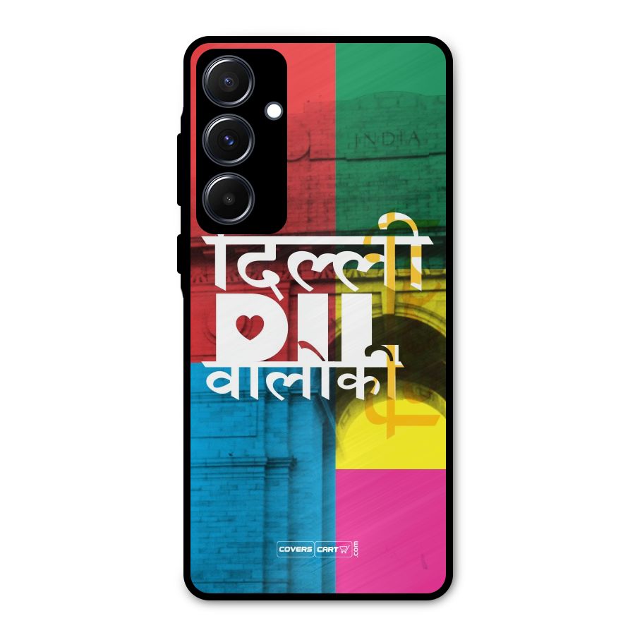 Delhi Citystyle Metal Back Case for Galaxy A55