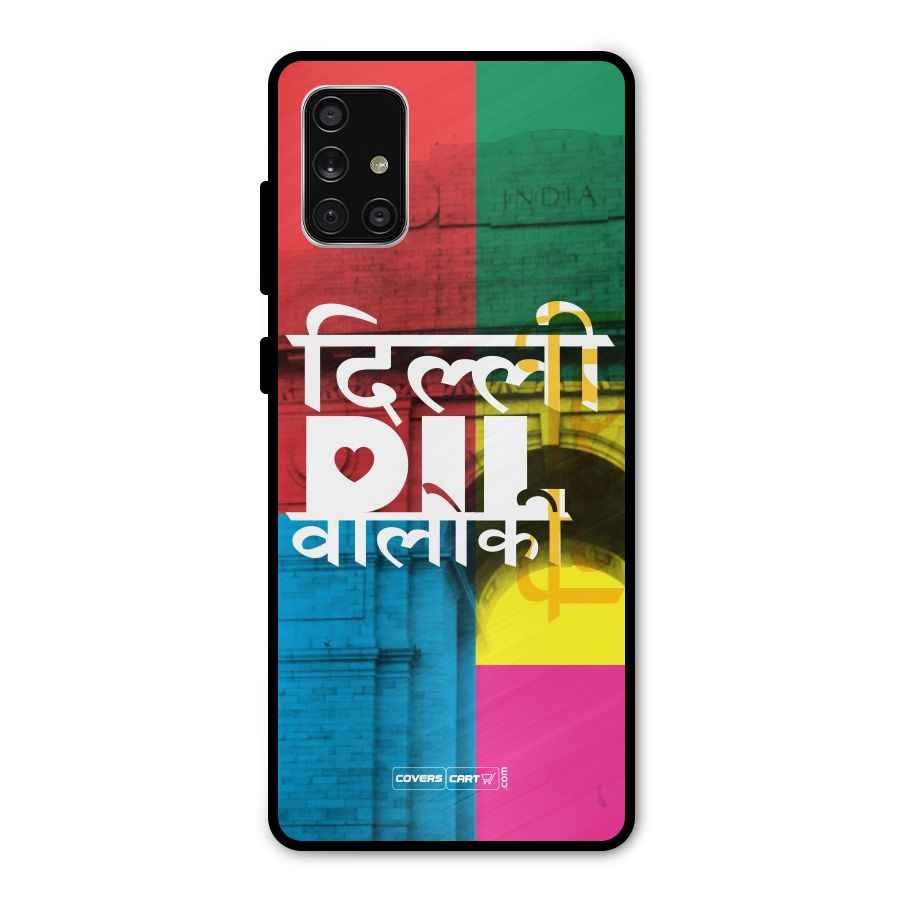 Delhi Citystyle Metal Back Case for Galaxy A71