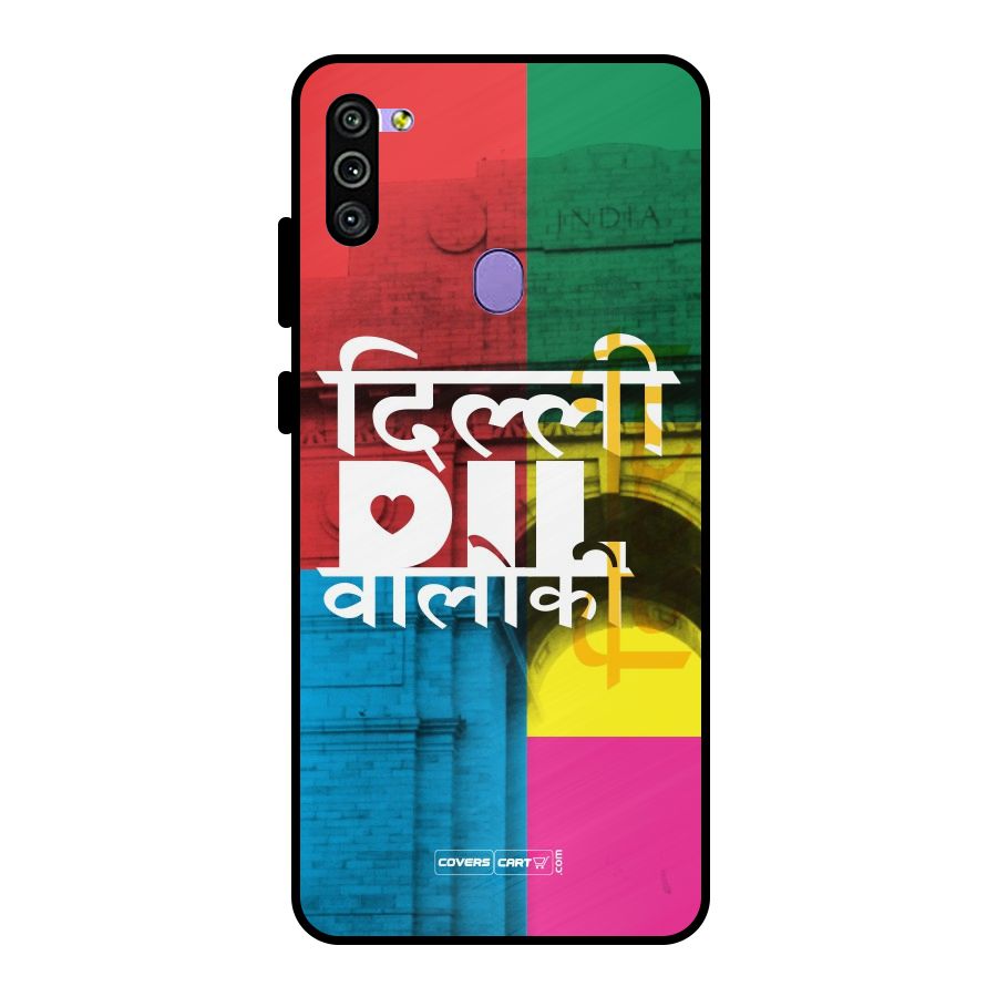 Delhi Citystyle Metal Back Case for Galaxy M11