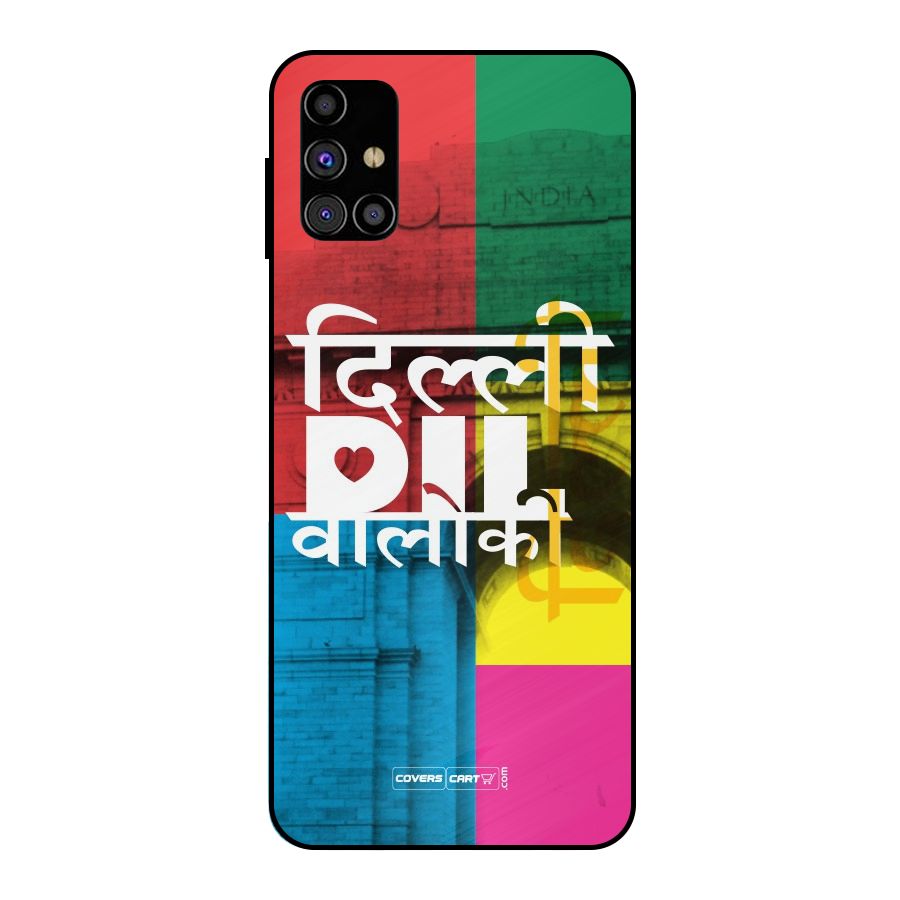 Delhi Citystyle Metal Back Case for Galaxy M31s