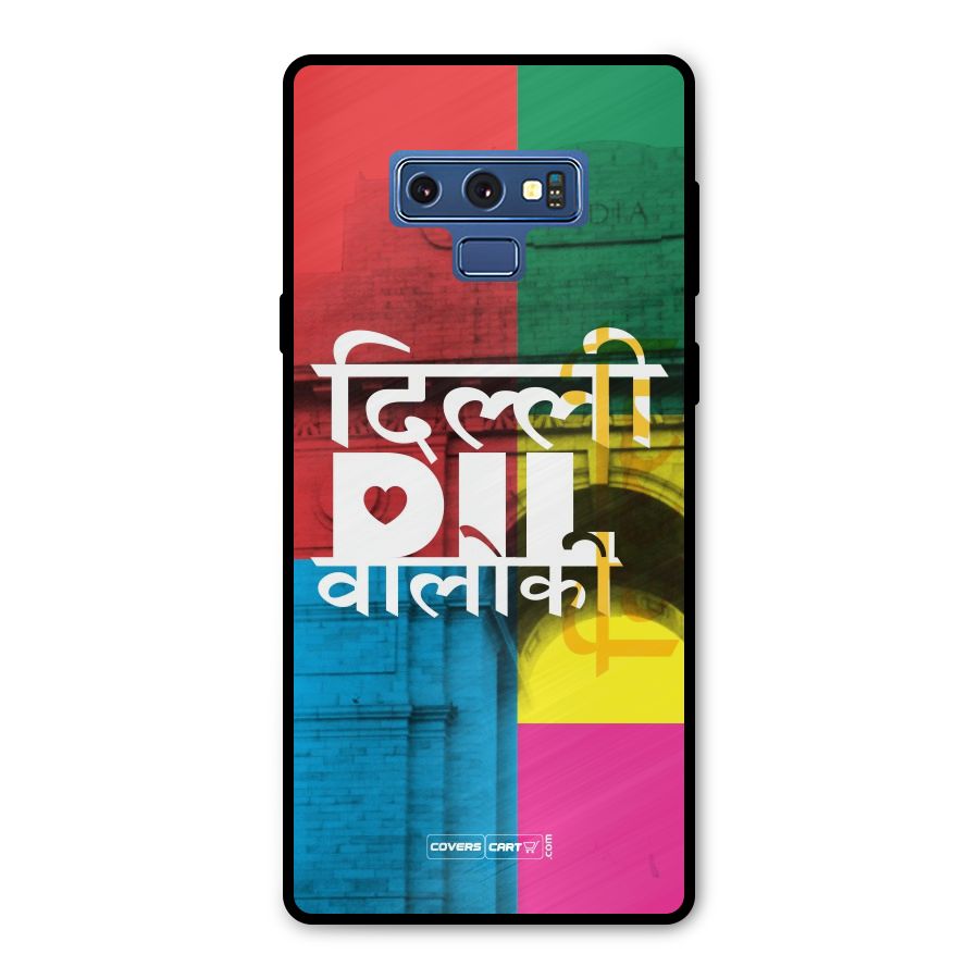 Delhi Citystyle Metal Back Case for Galaxy Note 9