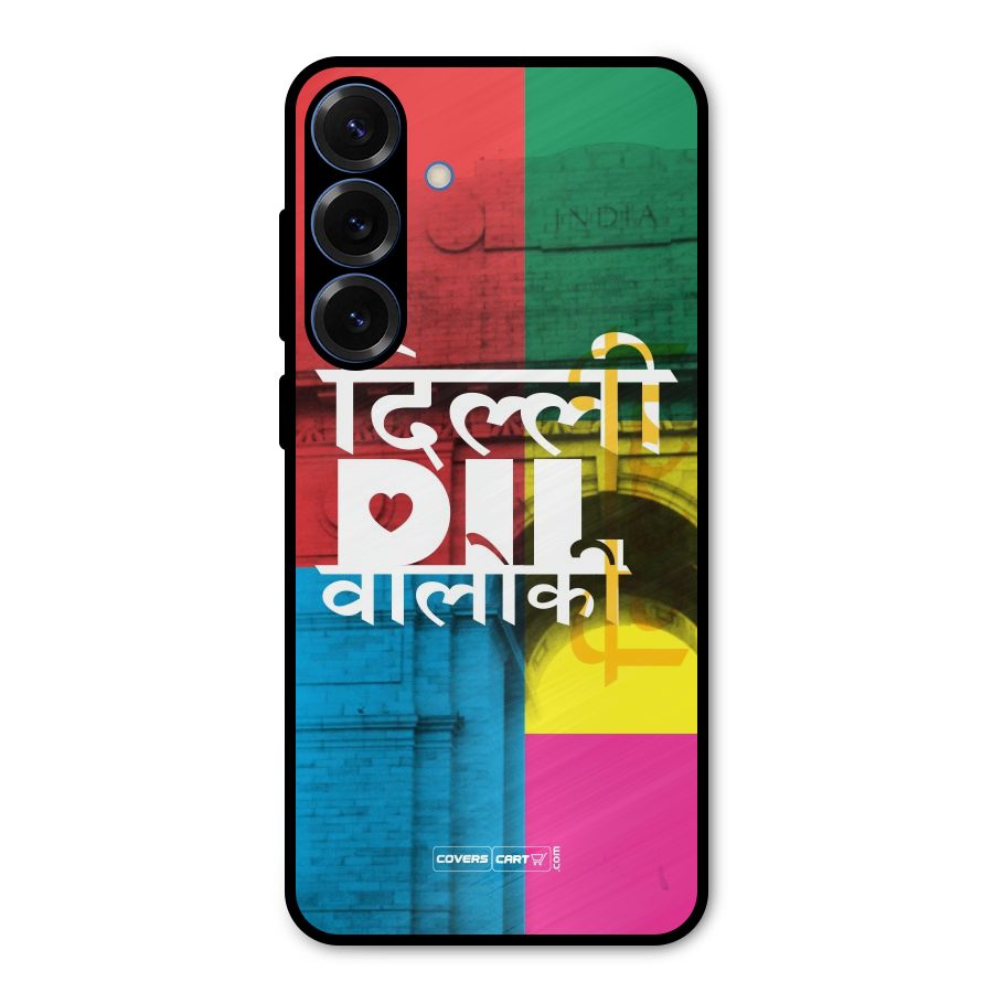 Delhi Citystyle Metal Back Case for Galaxy S25 Plus