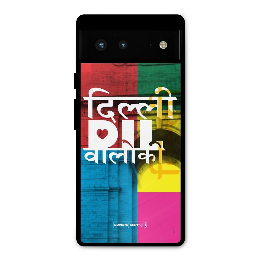 Delhi Citystyle Metal Back Case for Google Pixel 6