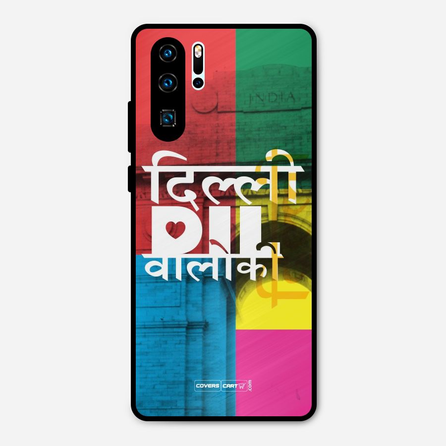 Delhi Citystyle Metal Back Case for Huawei P30 Pro