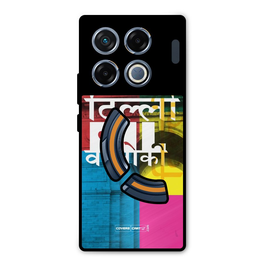 Delhi Citystyle Metal Back Case for Infinix GT 20 Pro