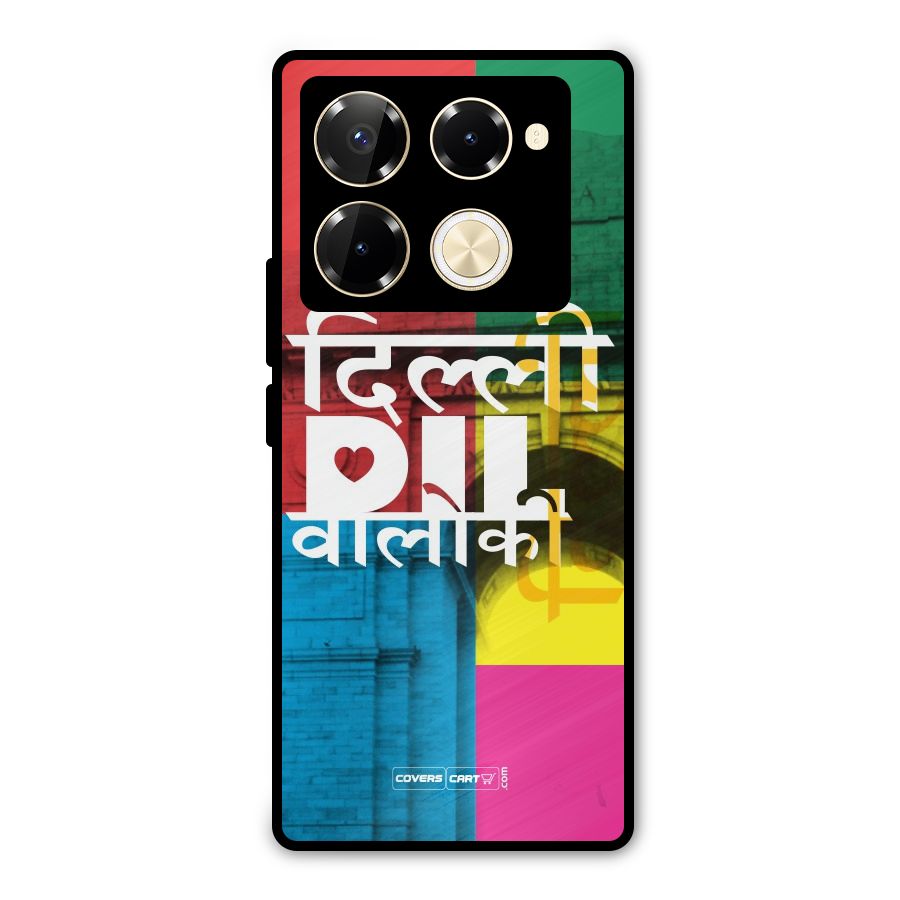 Delhi Citystyle Metal Back Case for Infinix Note 40 Pro