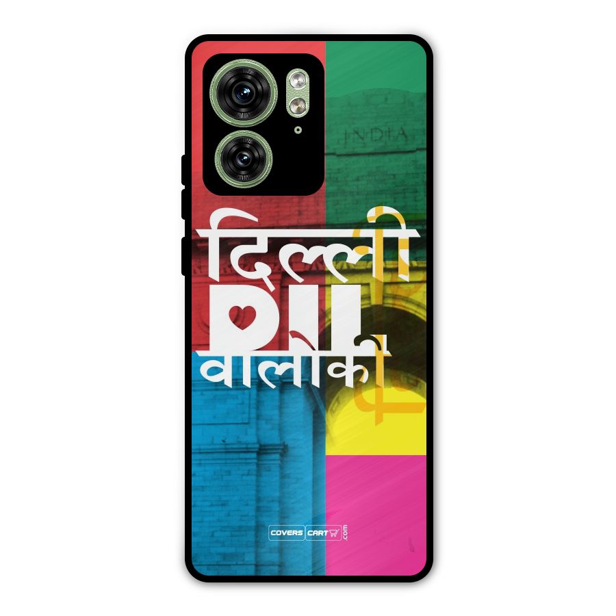 Delhi Citystyle Metal Back Case for Motorola Edge 40 5G