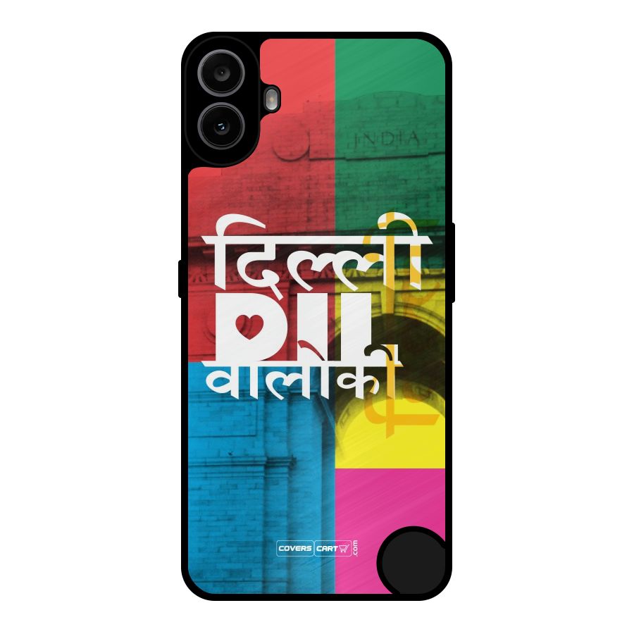 Delhi Citystyle Metal Back Case for Nothing CMF Phone 1