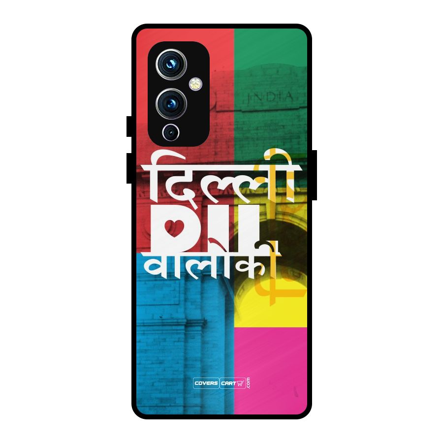 Delhi Citystyle Metal Back Case for OnePlus 9