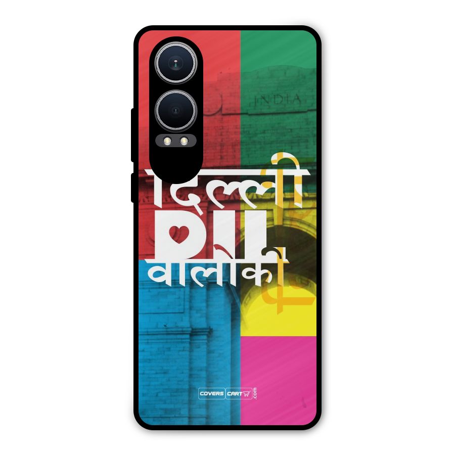 Delhi Citystyle Metal Back Case for OnePlus Nord CE4 Lite