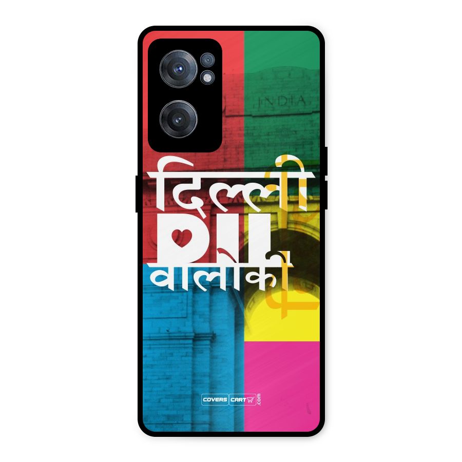 Delhi Citystyle Metal Back Case for OnePlus Nord CE 2 5G
