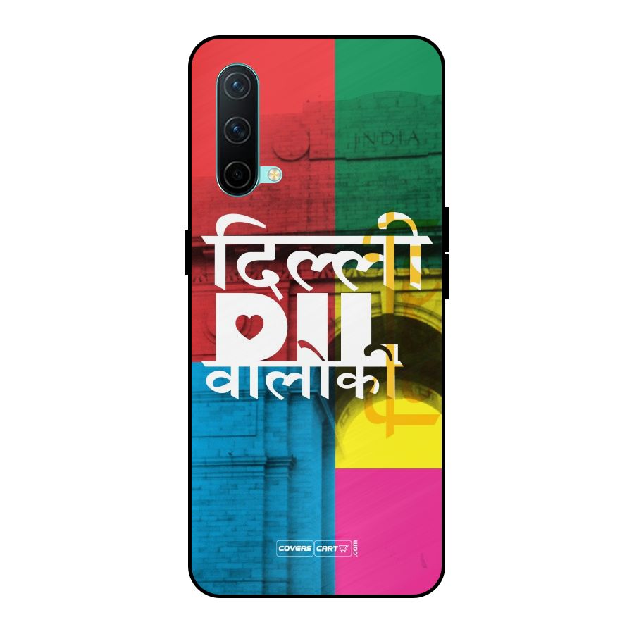 Delhi Citystyle Metal Back Case for OnePlus Nord CE 5G