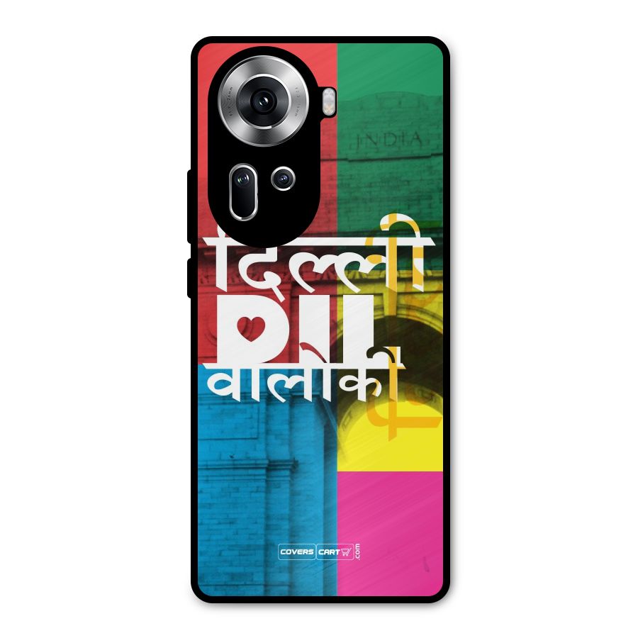 Delhi Citystyle Metal Back Case for Oppo Reno11 5G