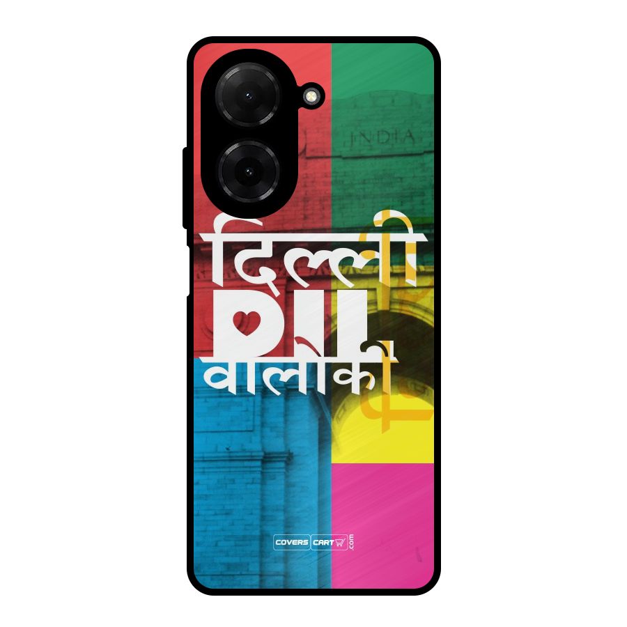 Delhi Citystyle Metal Back Case for Poco C71