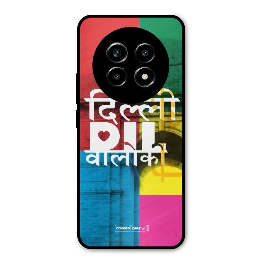 Delhi Citystyle Metal Back Case for Realme 13 Pro