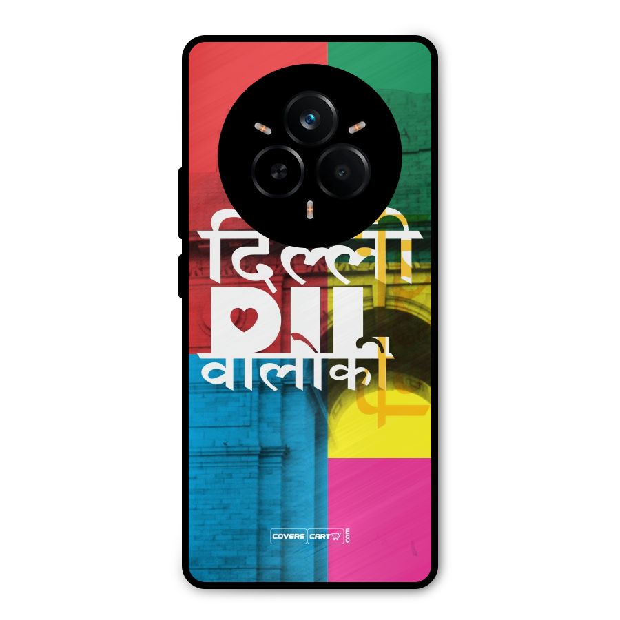 Delhi Citystyle Metal Back Case for Realme 14 Pro