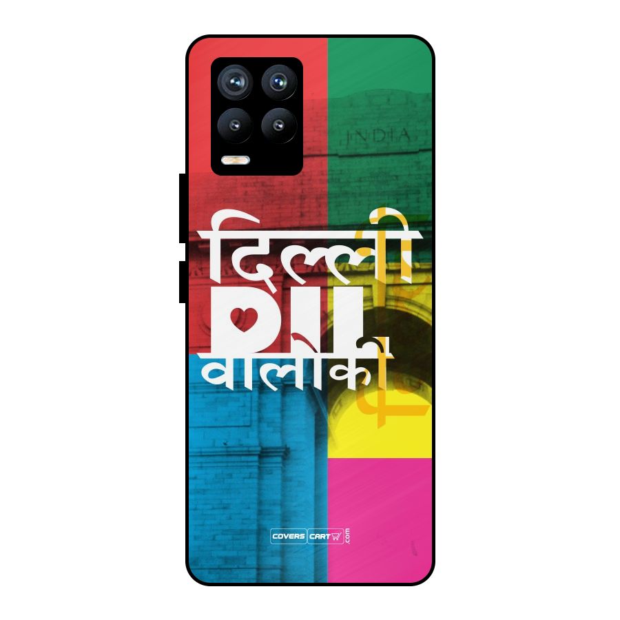 Delhi Citystyle Metal Back Case for Realme 8 Pro