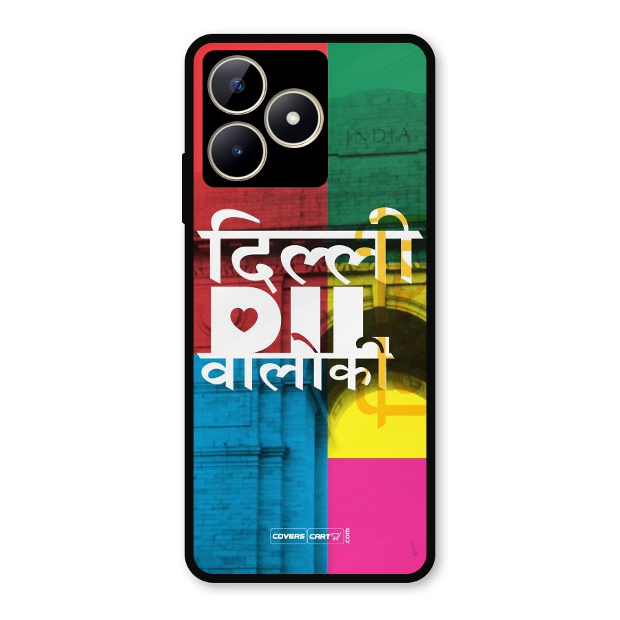 Delhi Citystyle Metal Back Case for Realme C53