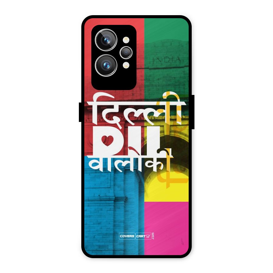 Delhi Citystyle Metal Back Case for Realme GT2 Pro