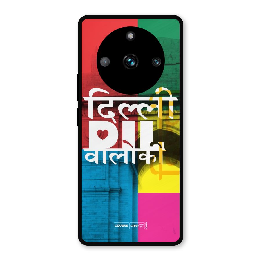Delhi Citystyle Metal Back Case for Realme Narzo 60 Pro