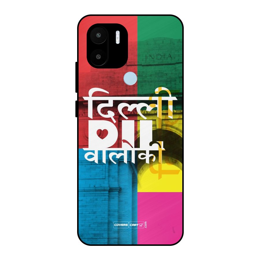Delhi Citystyle Metal Back Case for Redmi A1+