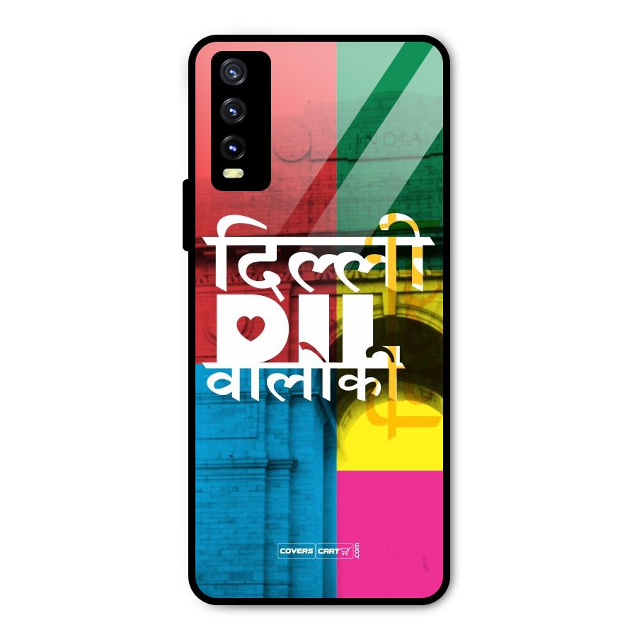 Delhi Citystyle Metal Back Case for Vivo Y20