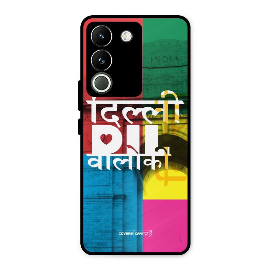 Delhi Citystyle Metal Back Case for Vivo Y200