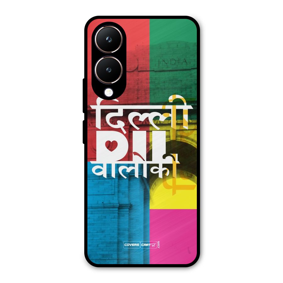 Delhi Citystyle Metal Back Case for Vivo Y28