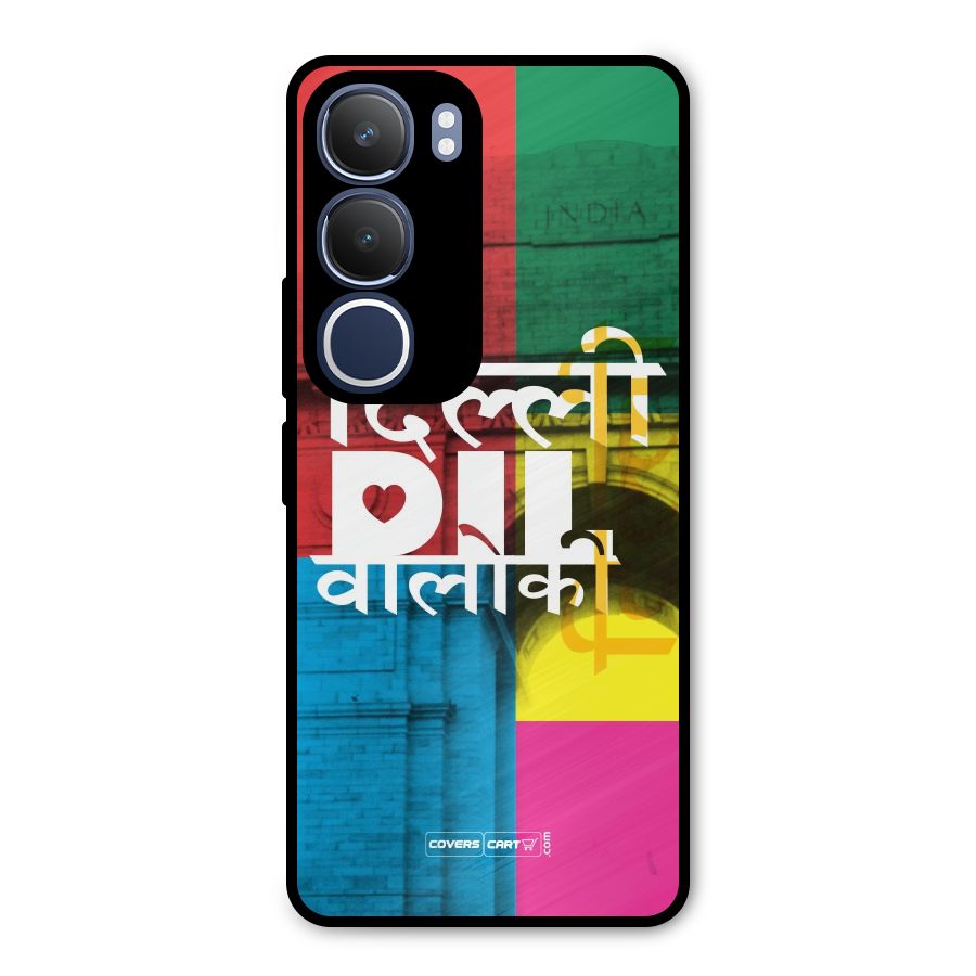 Delhi Citystyle Metal Back Case for Vivo Y29