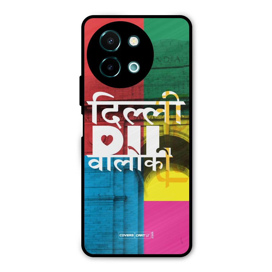 Delhi Citystyle Metal Back Case for Vivo Y58