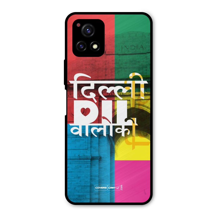 Delhi Citystyle Metal Back Case for Vivo Y72 5G