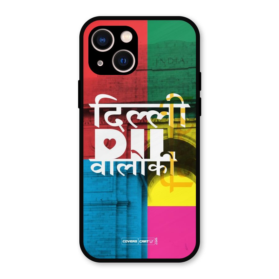 Delhi Citystyle Metal Back Case for iPhone 13
