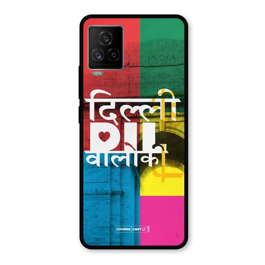 Delhi Citystyle Metal Back Case for iQOO 7 Legend 5G