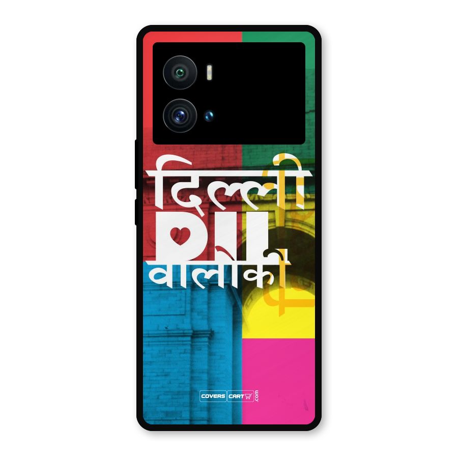 Delhi Citystyle Metal Back Case for iQOO 9 Pro