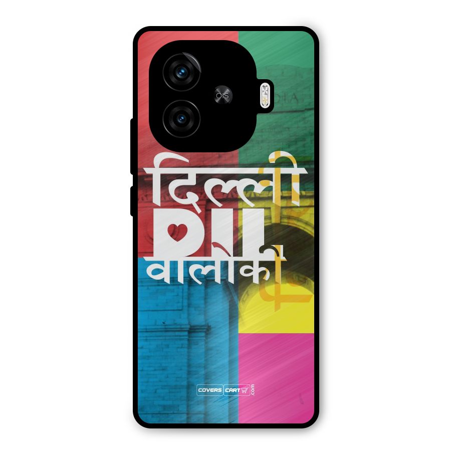 Delhi Citystyle Metal Back Case for iQOO Neo 10R