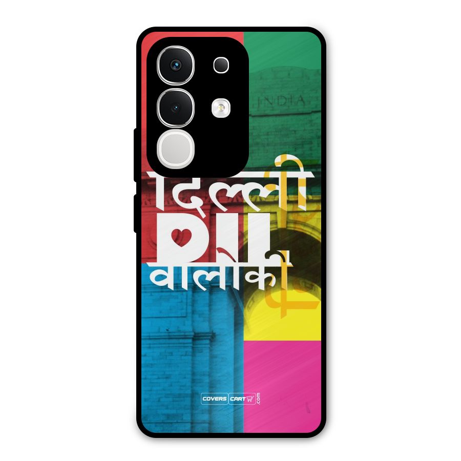 Delhi Citystyle Metal Back Case for iQOO Z10x