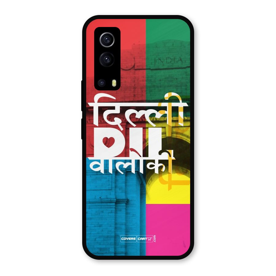 Delhi Citystyle Metal Back Case for iQOO Z3