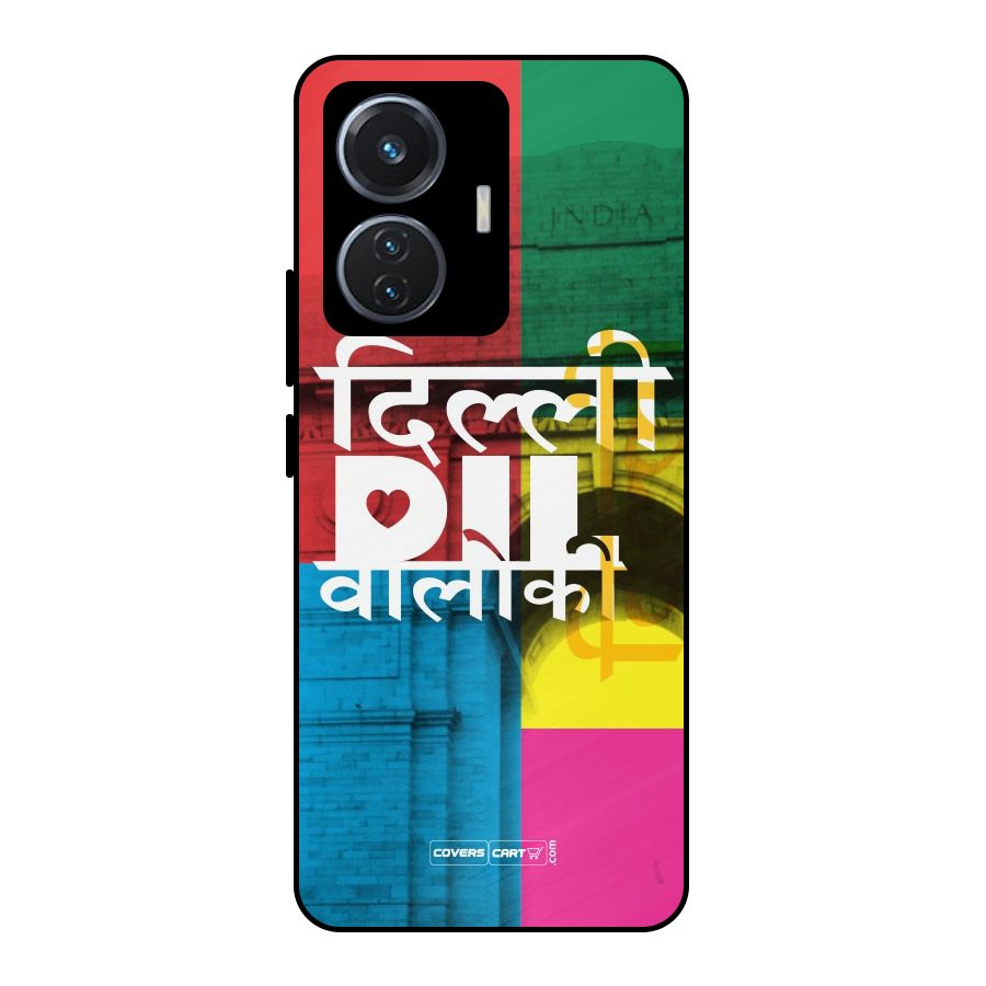Delhi Citystyle Metal Back Case for iQOO Z6 44W