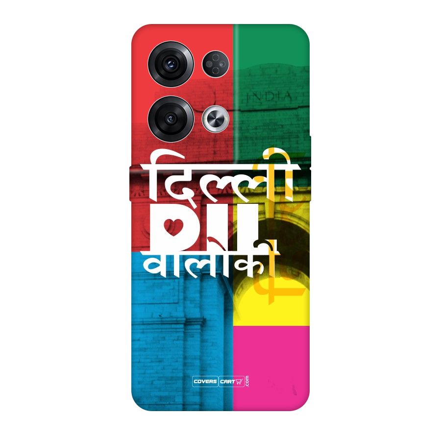 Delhi Citystyle Original Polycarbonate Back Case for Oppo Reno8 Pro 5G