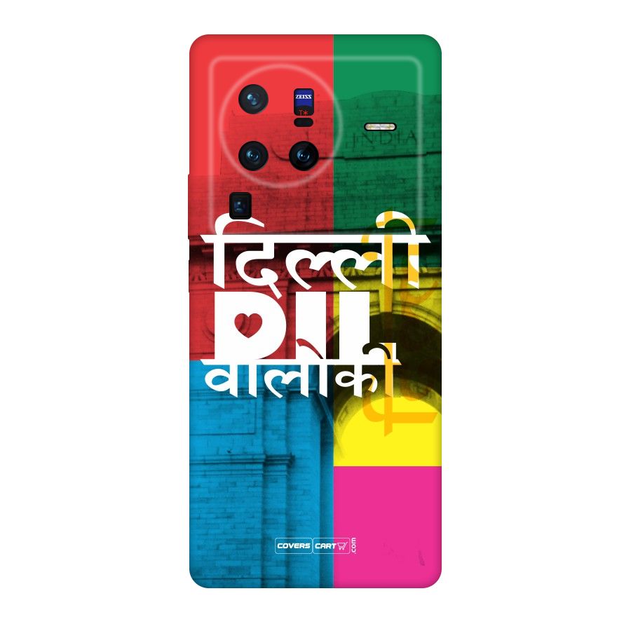Delhi Citystyle Original Polycarbonate Back Case for Vivo X80