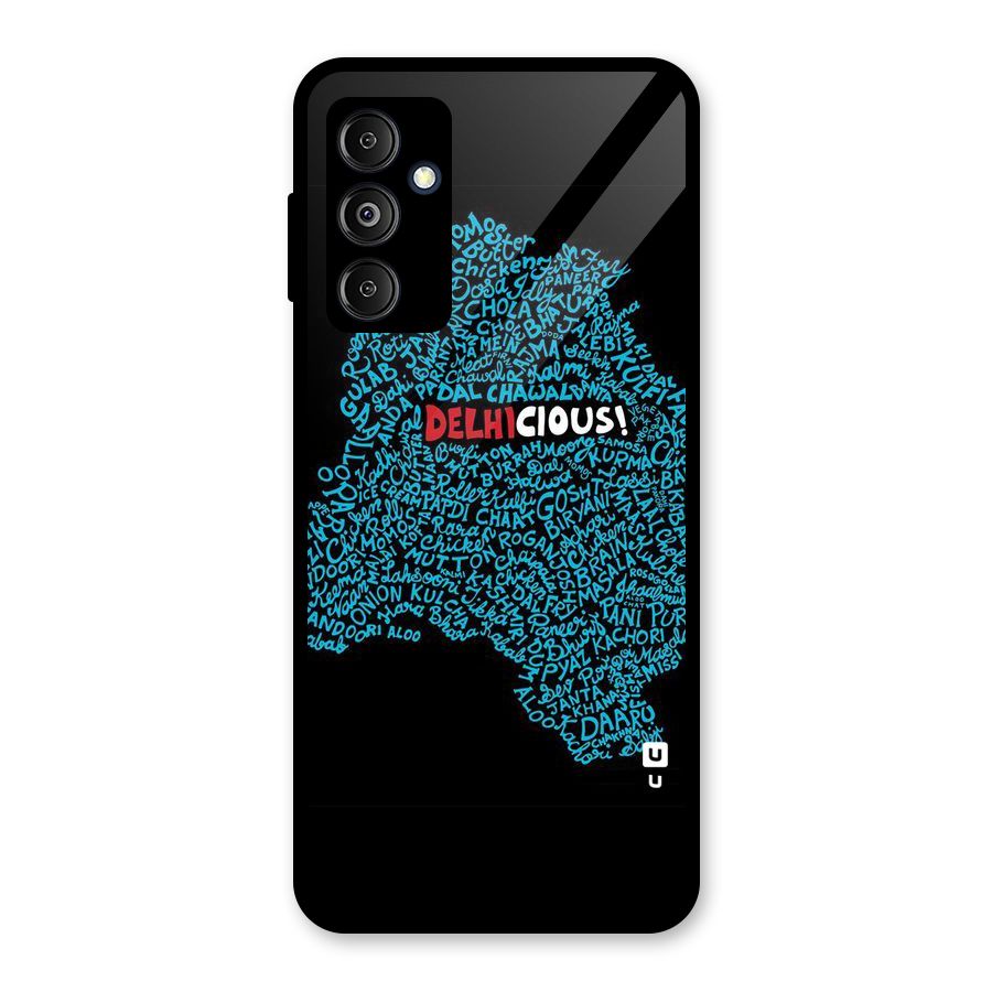 Delhicious Glass Back Case for Galaxy M14 5G