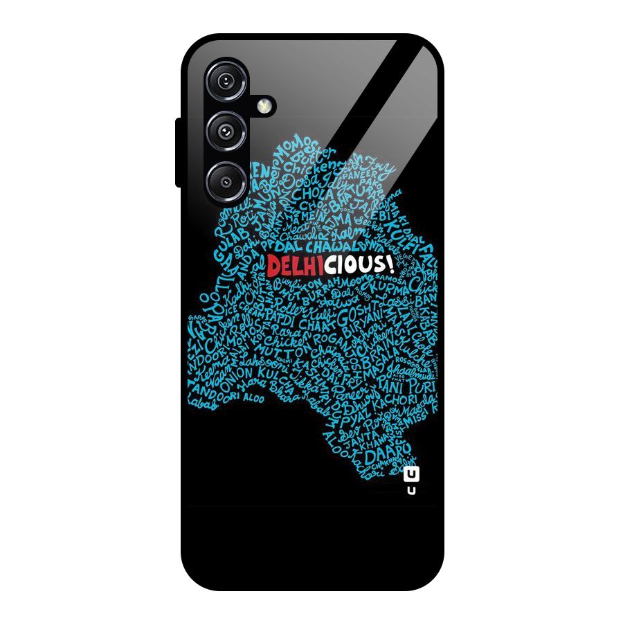 Delhicious Glass Back Case for Galaxy M34 5G