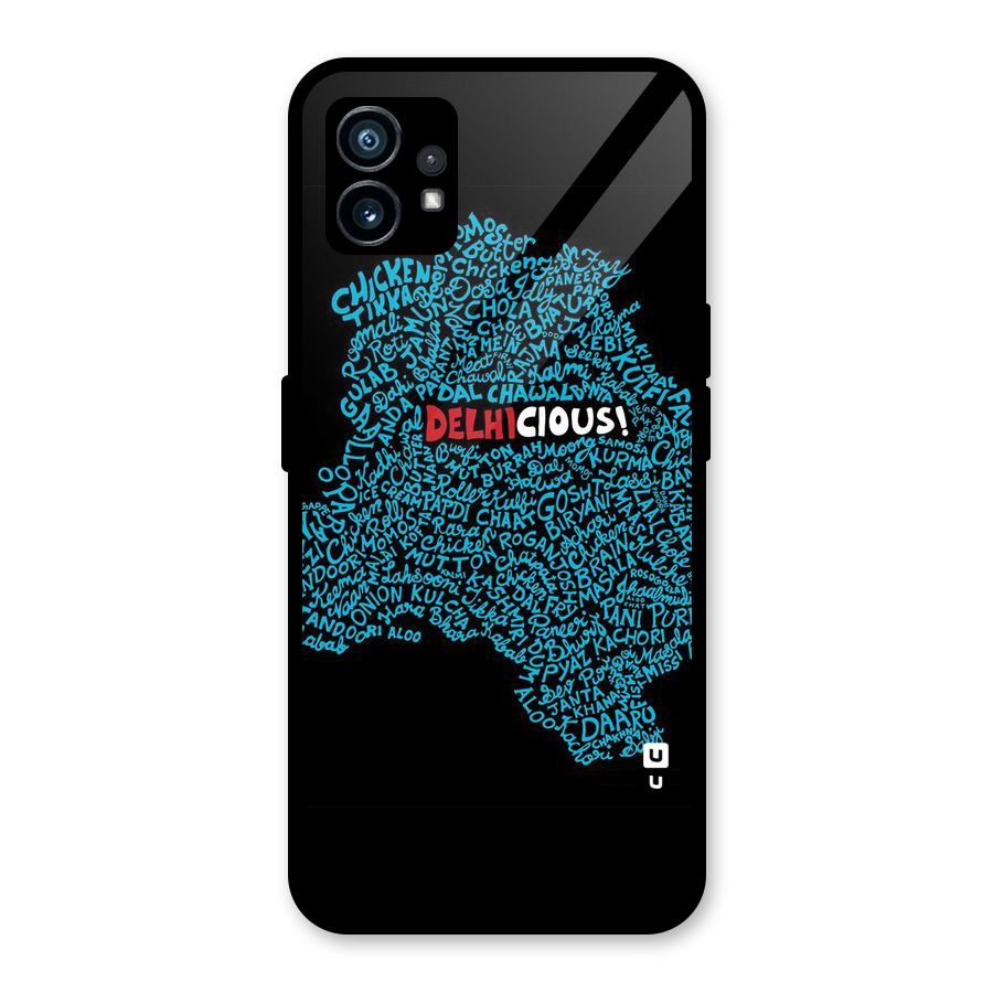 Delhicious Glass Back Case for Nothing Phone 1