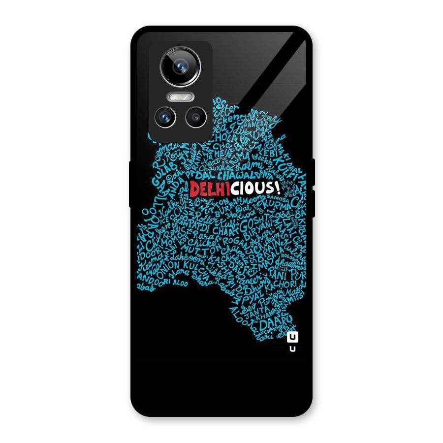 Delhicious Glass Back Case for Realme GT Neo 3